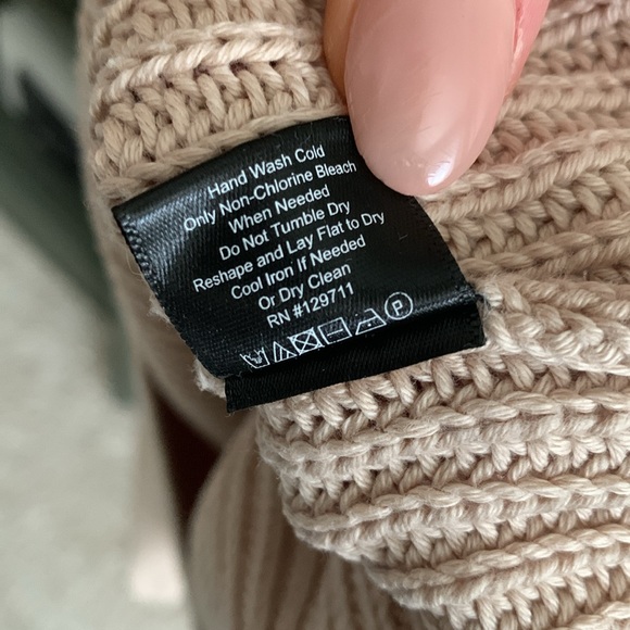 Jenni Kayne Cotton Fisherman Sweater - Oatmeal - Picture 6 of 6